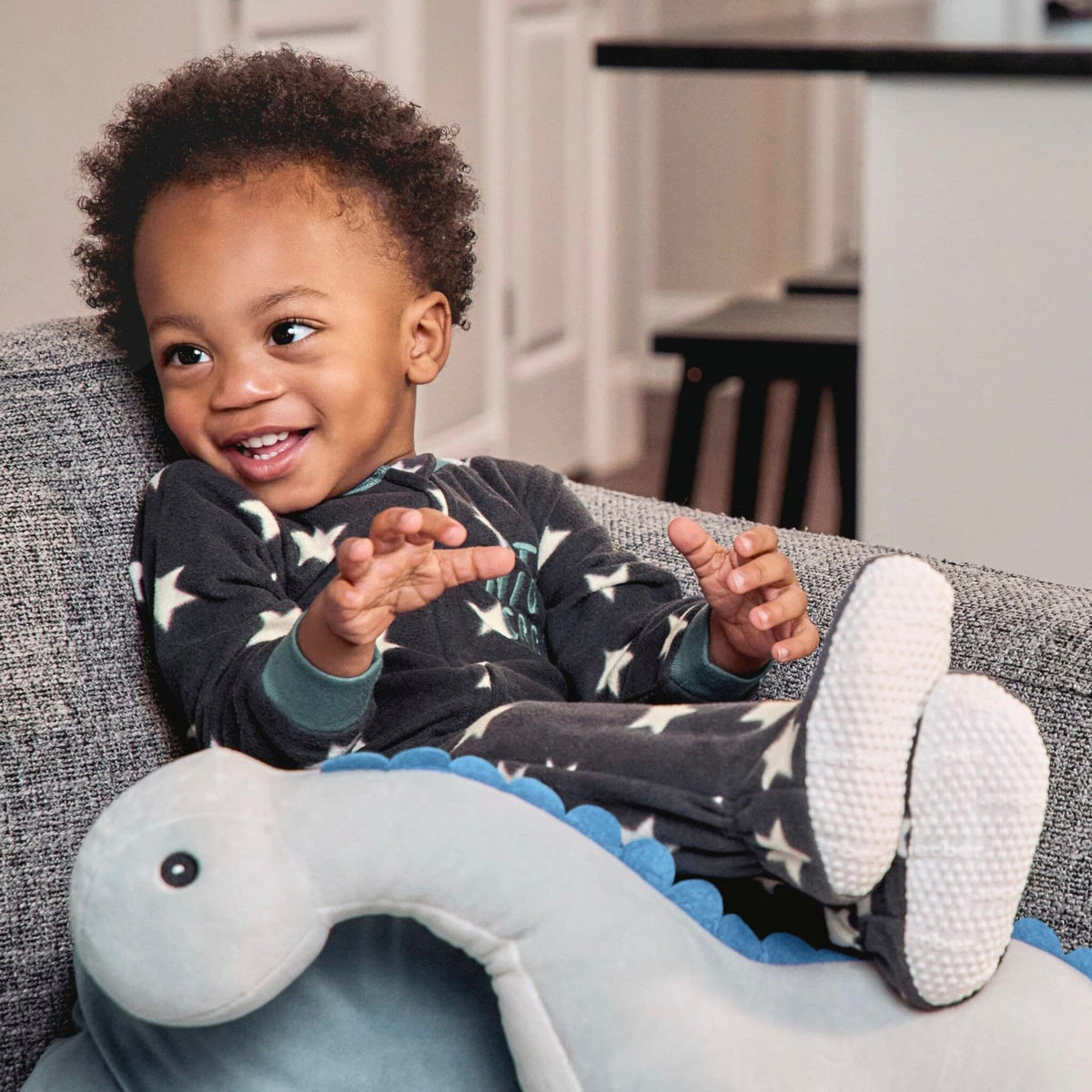 Baby & Toddler Boys Stars Footed Fleece Pajamas Sleepwear Gerber® 