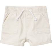 Baby & Toddler Girls Light Tan Stretch Twill Shorts Pants & Bottoms Gerber® 