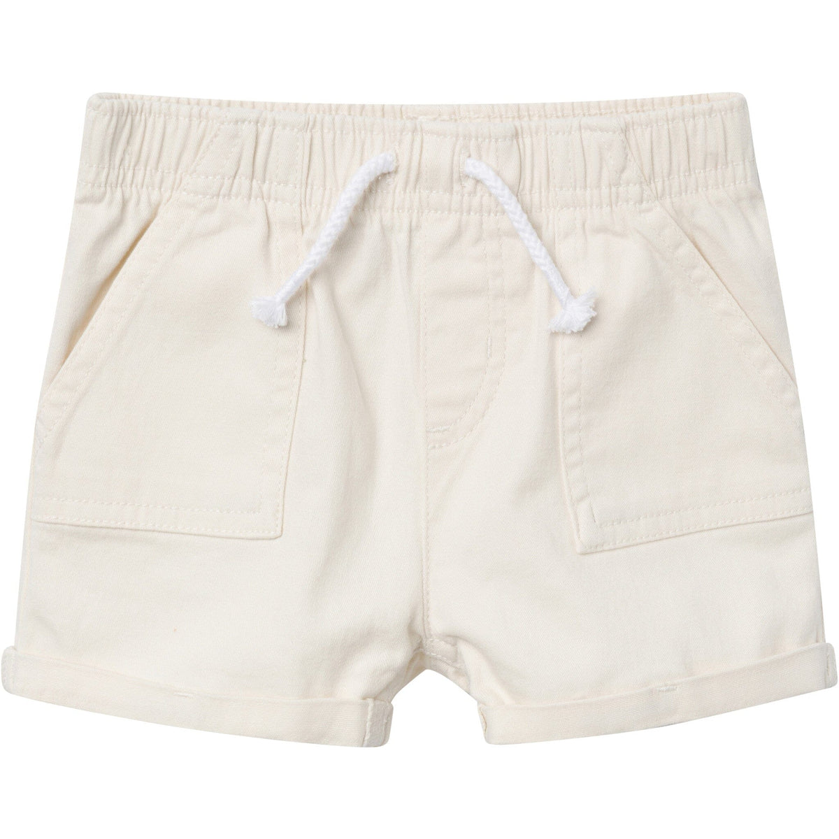 Baby & Toddler Girls Light Tan Stretch Twill Shorts Pants & Bottoms Gerber® 