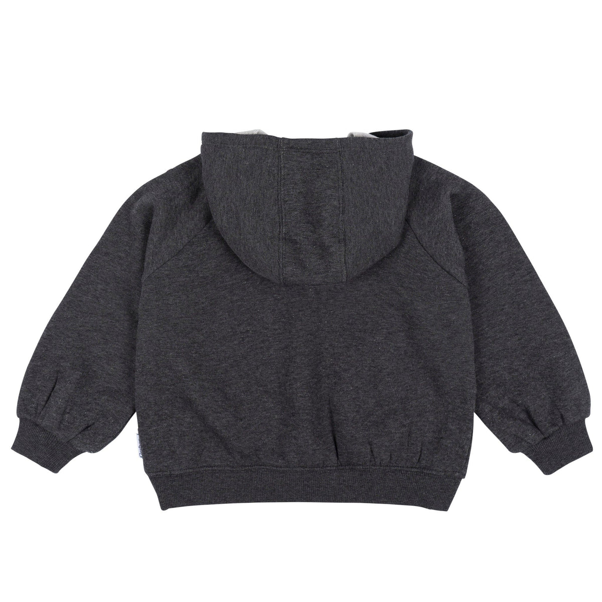 Baby & Toddler Neutral Charcoal Heather Pullover Hooded Sweatshirt tops Gerber® 