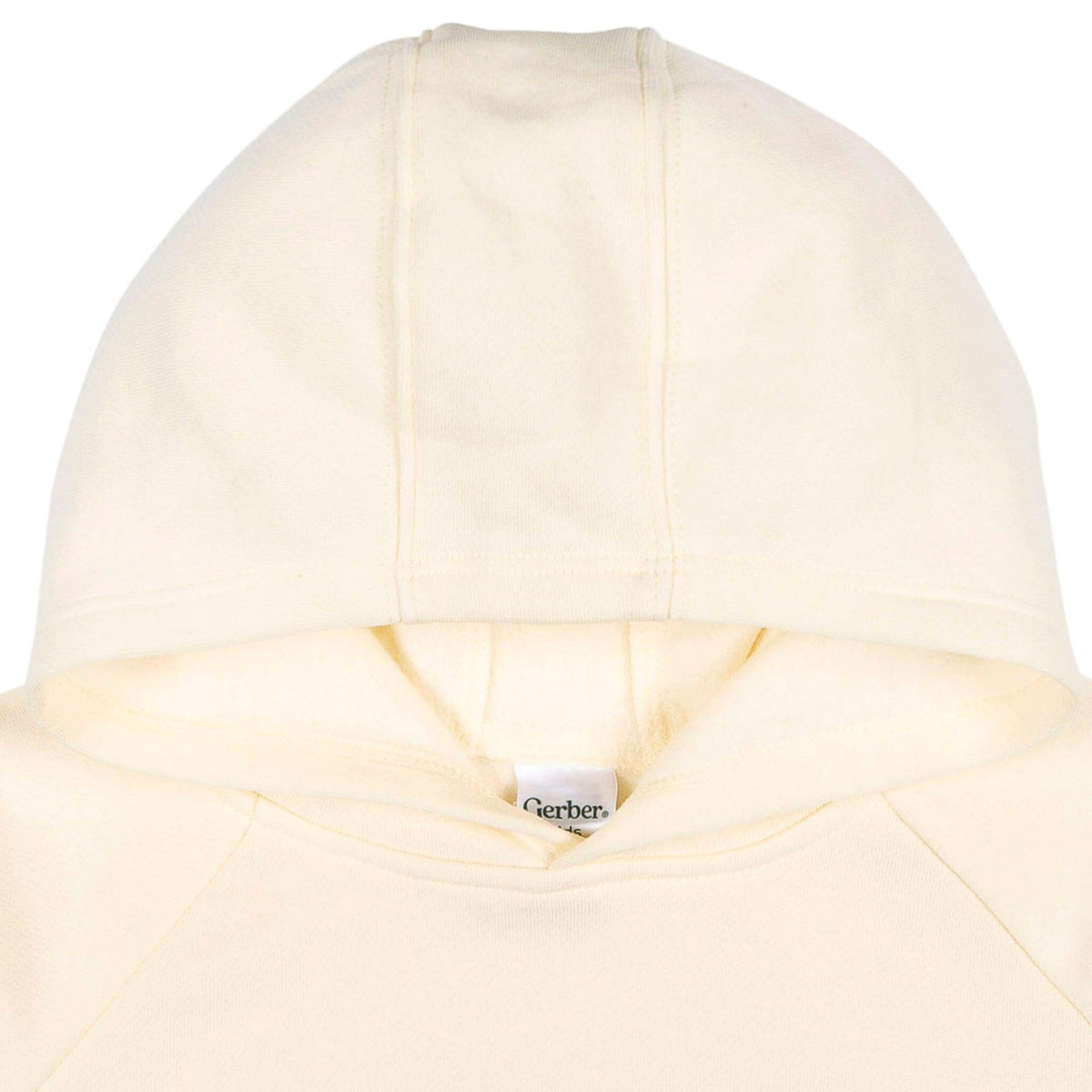 Baby & Toddler Neutral Soft Beige Pullover Hooded Sweatshirt tops Gerber® 