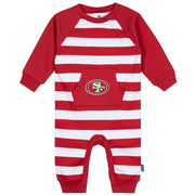 Baby San Francisco 49ers Football Romper with Pocket NFL NFL 