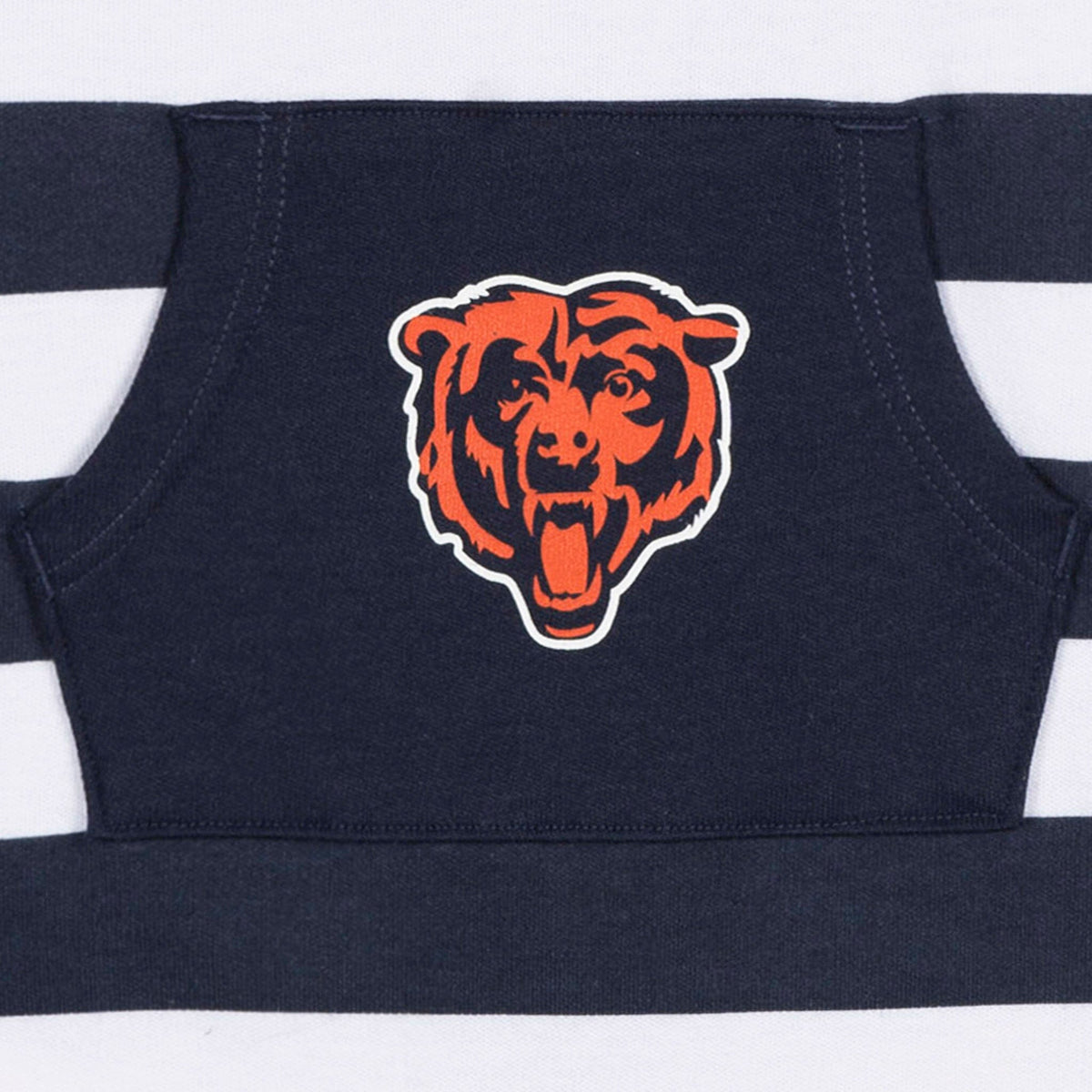 Baby Chicago Bears Football Romper with Pocket NFL NFL 