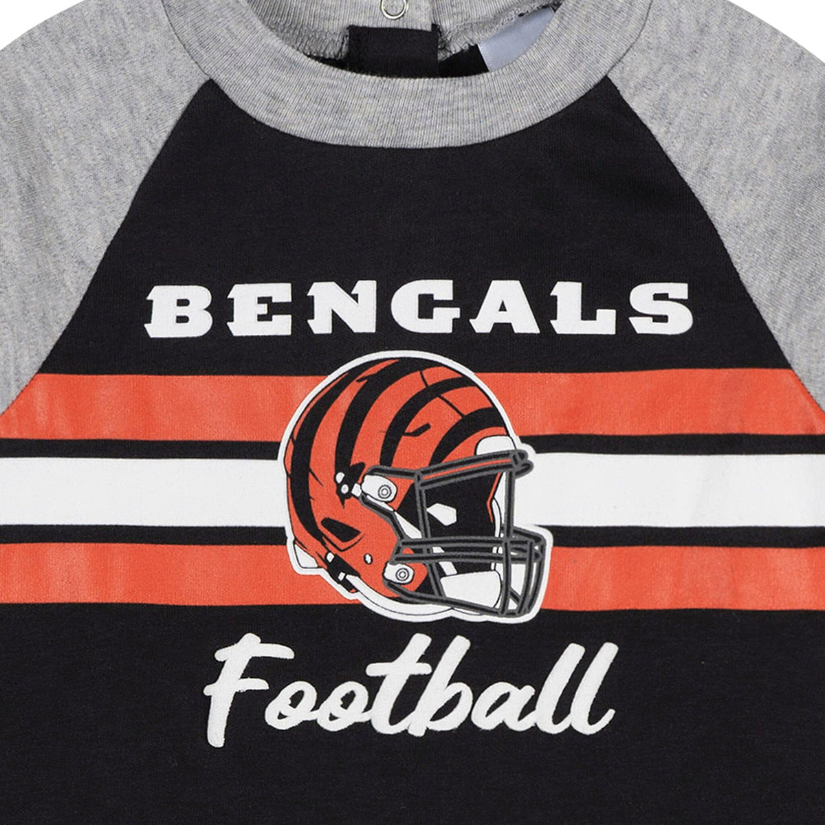 Baby Boys Cincinatti Bengals Footed Pajamas Sleepwear NFL 