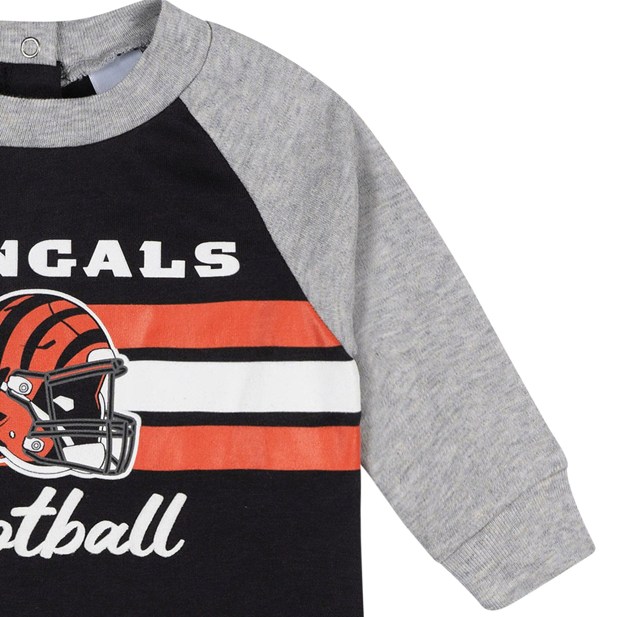 Baby Boys Cincinatti Bengals Footed Pajamas Sleepwear NFL 