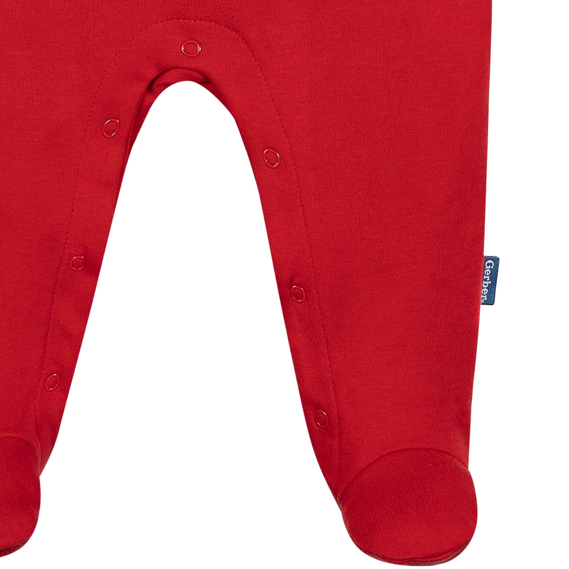 Baby Boys Kansas City Chiefs Footed Pajamas Sleepwear NFL 