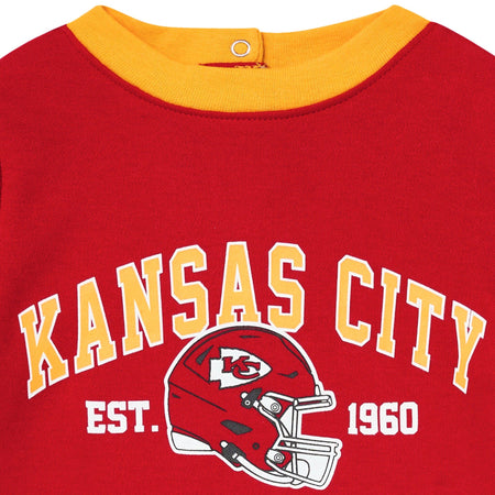 Baby Boys Kansas City Chiefs Romper