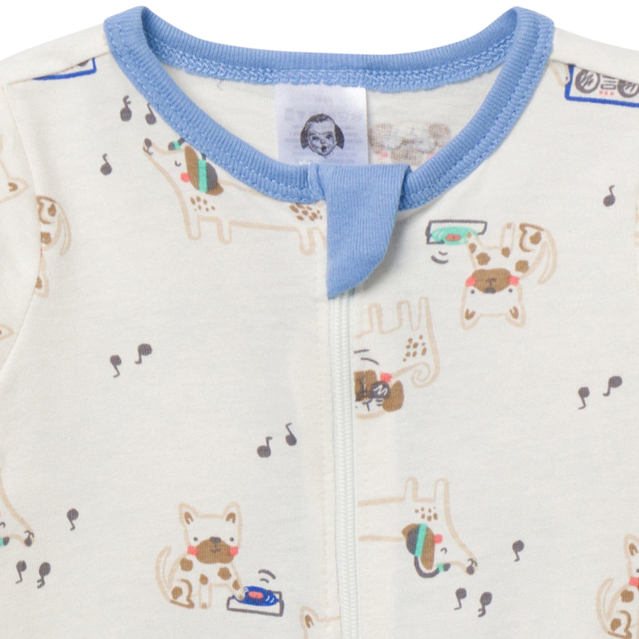 Baby Boys Dj Dogs Sleep 'N Play Sleepwear Gerber® 