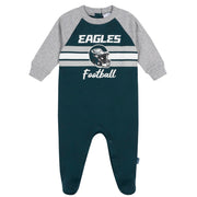 Baby Boys Philidelphia Eagles Footed Pajamas Sleepwear NFL 