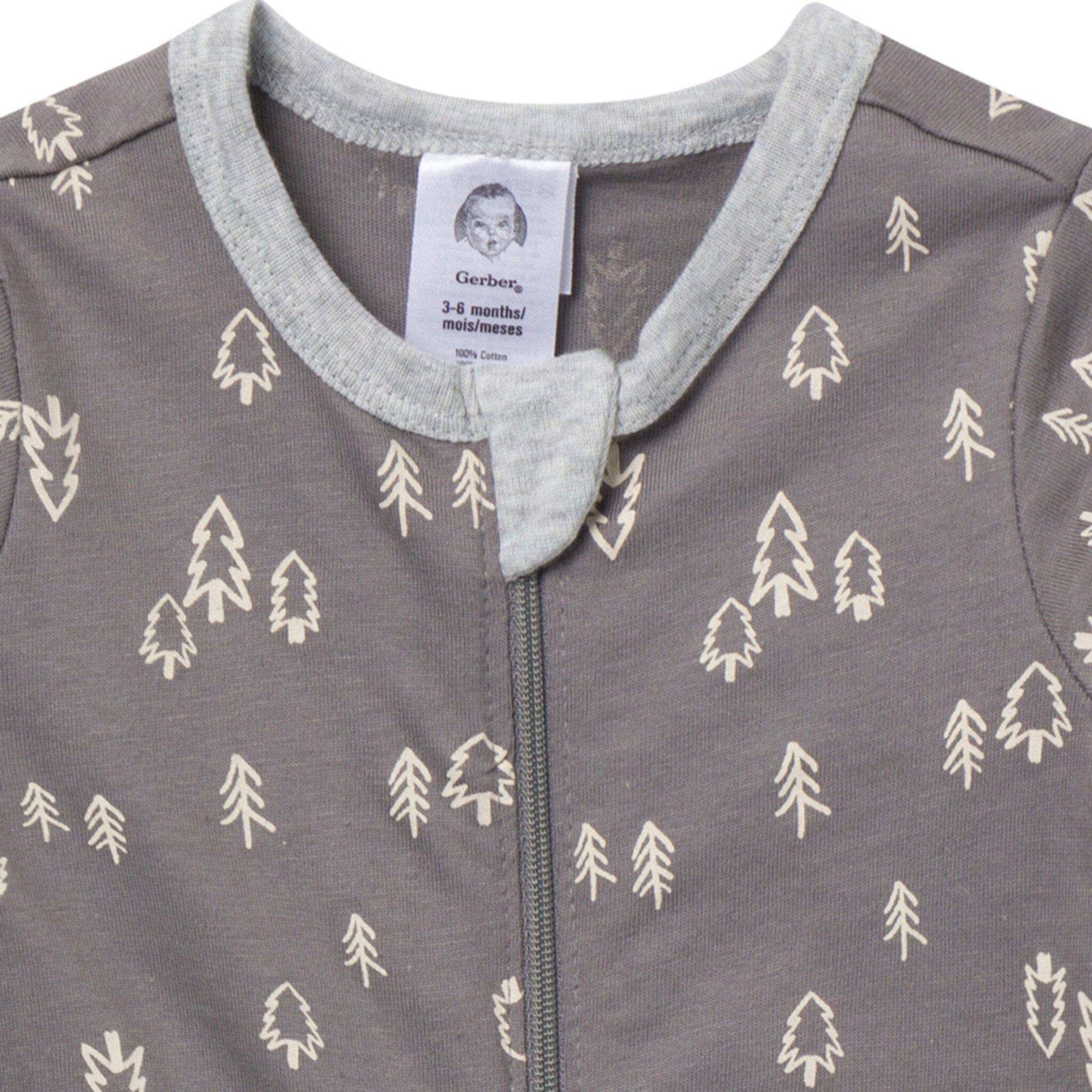 Baby Boys Evergreen Trees Sleep 'N Play Sleepwear Gerber® 