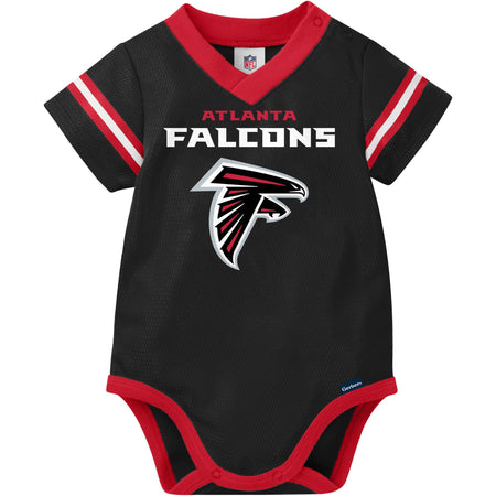 Baby Boys Atlanta Falcons Short Sleeve Mesh V-Neck Bodysuit
