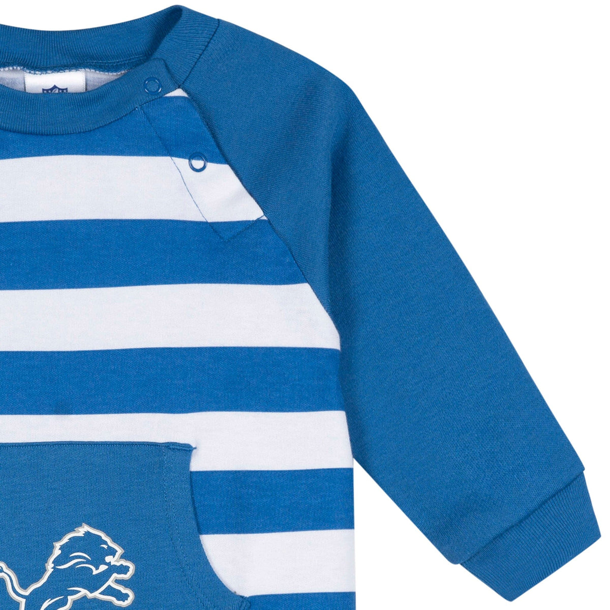 Baby Detroit Lions Football Romper with Pocket NFL NFL 