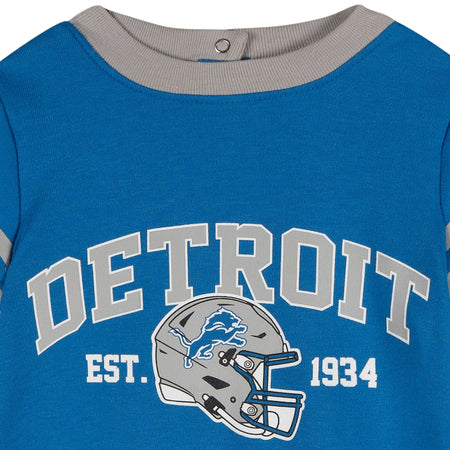 Baby Boys Detroit Lions Romper