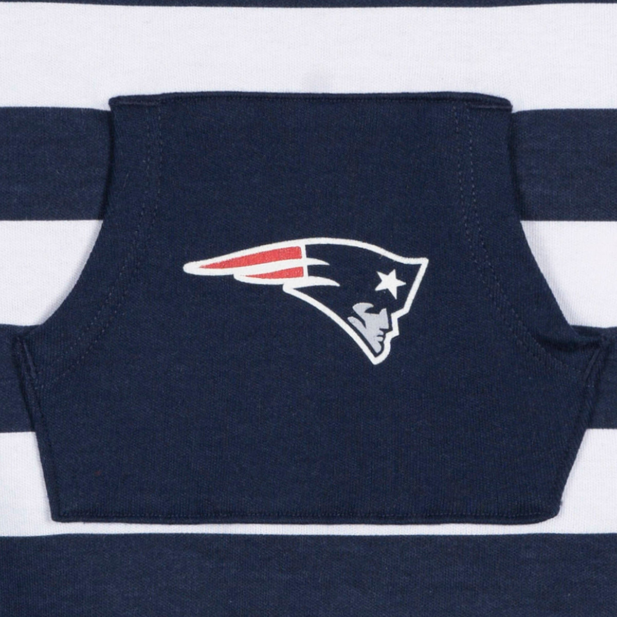 Baby New England Patriots Football Romper with Pocket NFL NFL 
