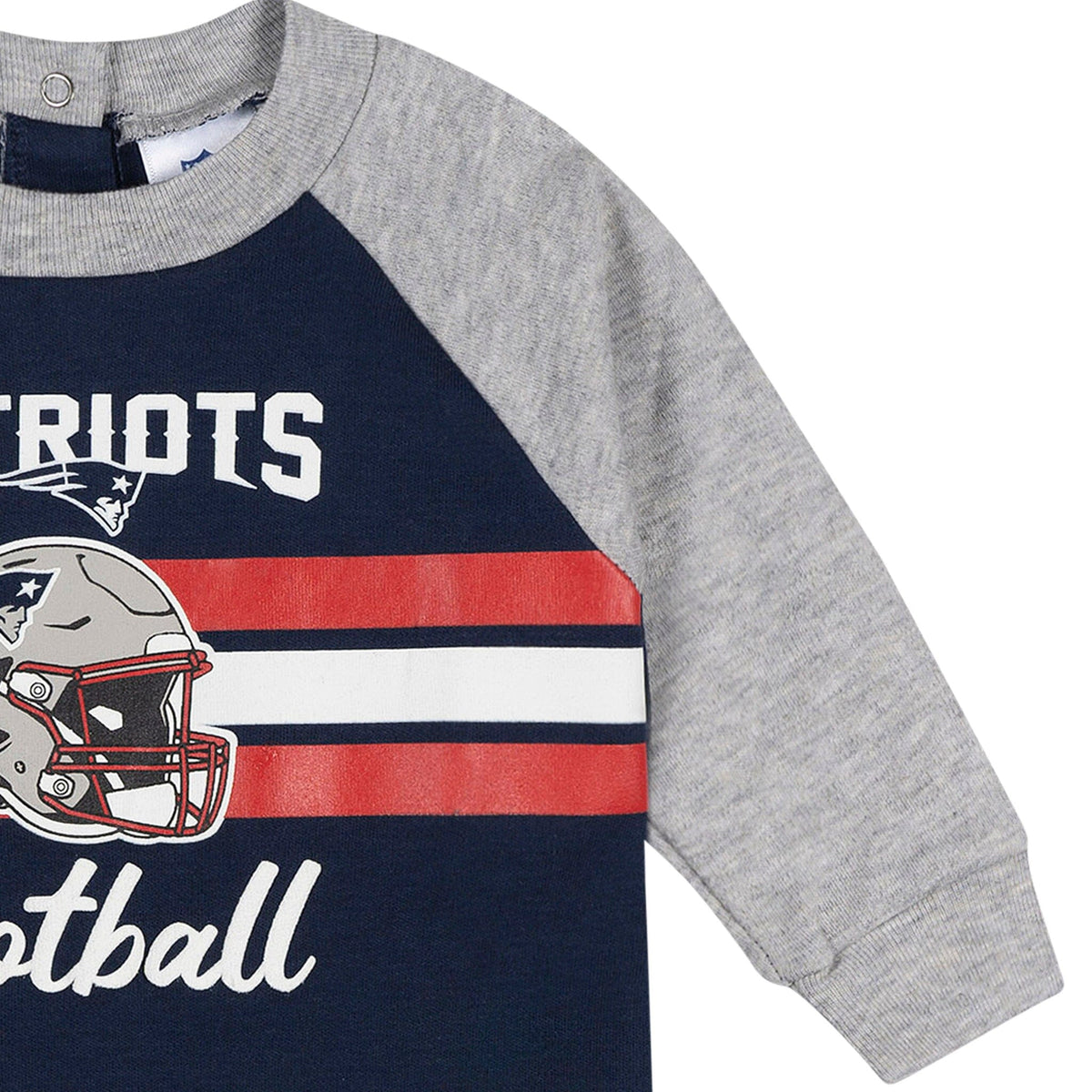 Baby Boys New England Patriots Footed Pajamas Sleepwear NFL 