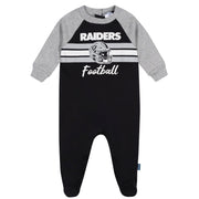 Baby Boys Las Vegas Raiders Footed Pajamas Sleepwear NFL 