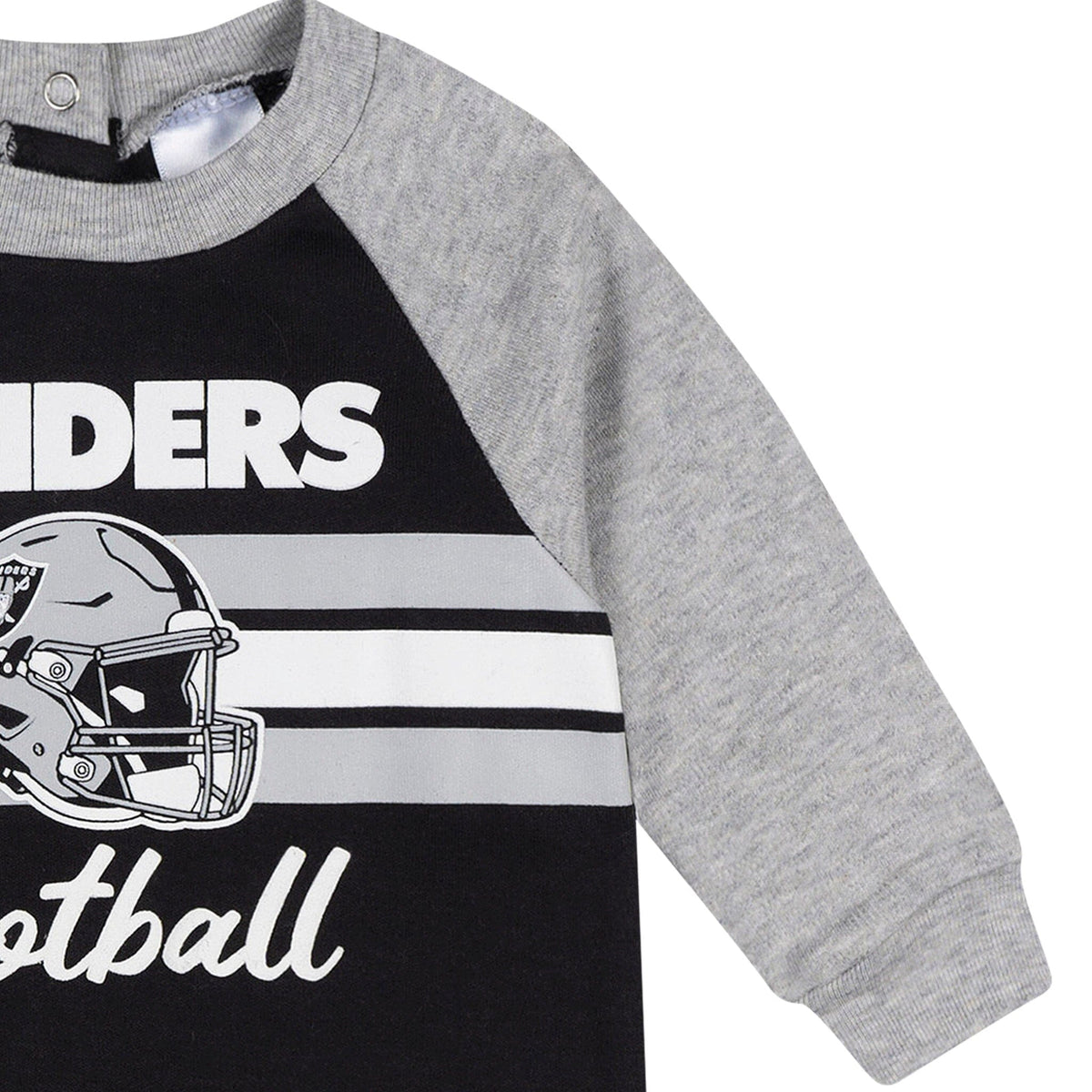 Baby Boys Las Vegas Raiders Footed Pajamas Sleepwear NFL 