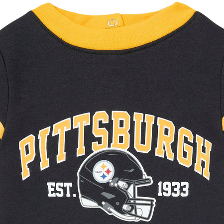 Baby Boys Pittsburgh Steelers Romper