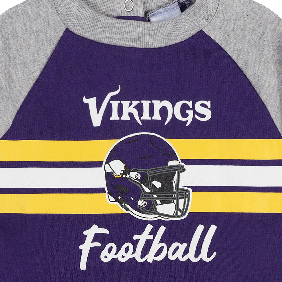 Baby Boys Minnesota Vikings Footed Pajamas Sleepwear NFL 