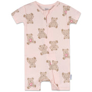 Baby Girls Bears Snug Fit Romper sleepwear Gerber® 
