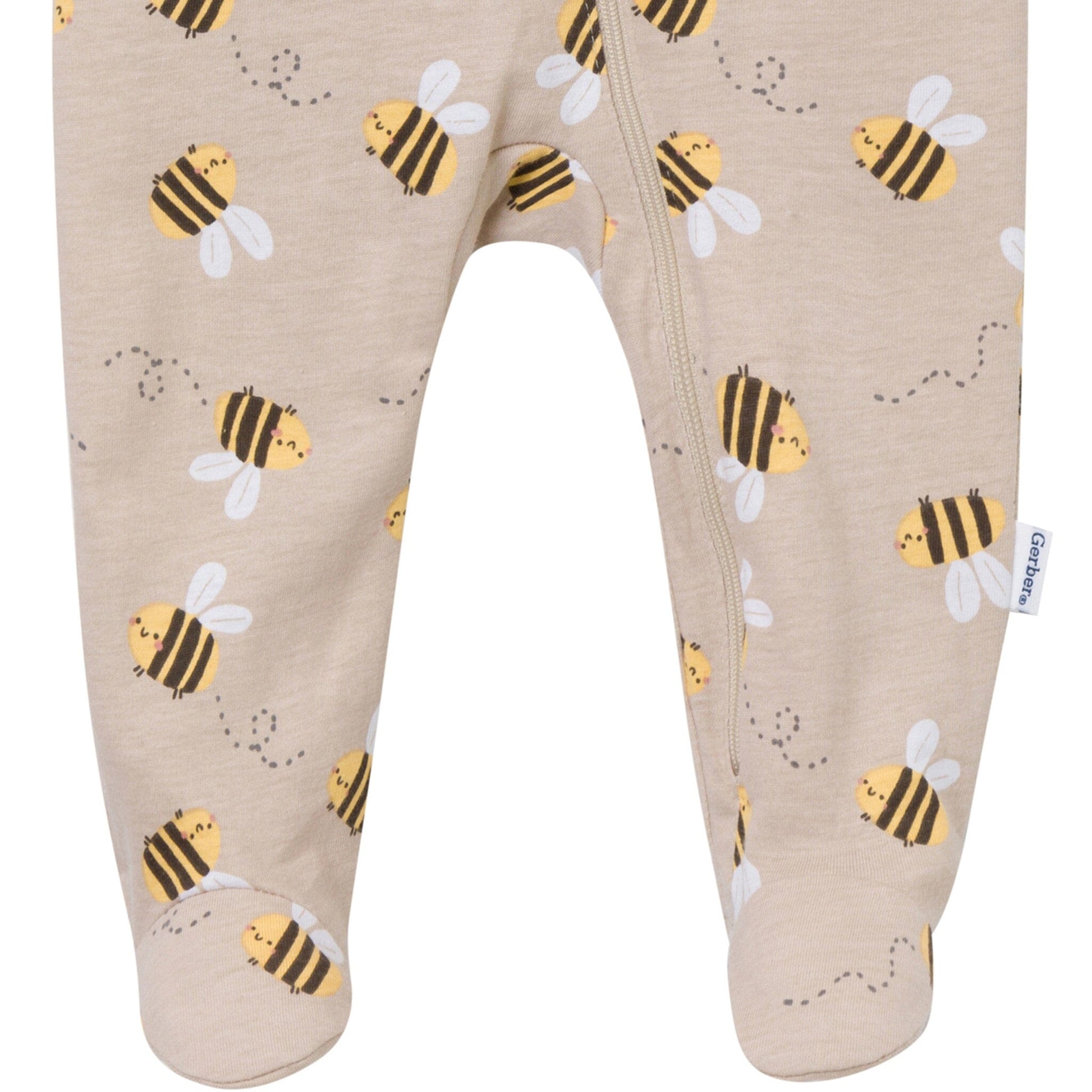 Baby Girls Busy Bees Sleep 'N Play Sleepwear Gerber® 