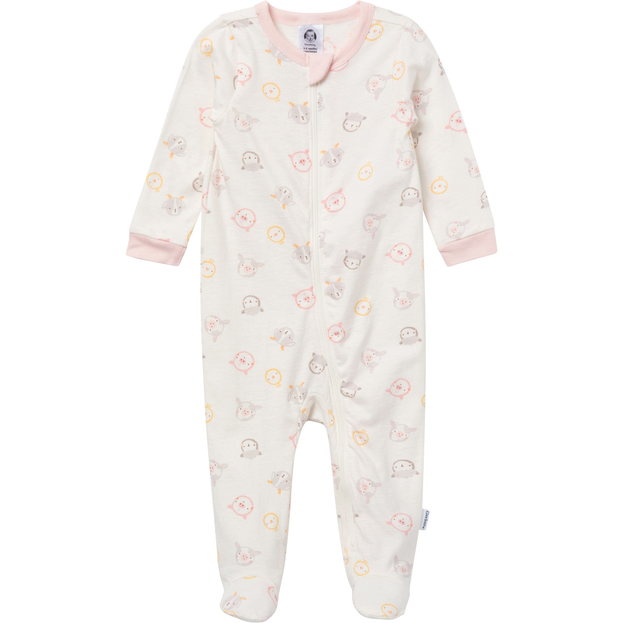 Baby Girls Farm Family Sleep 'N Play Sleepwear Gerber® 