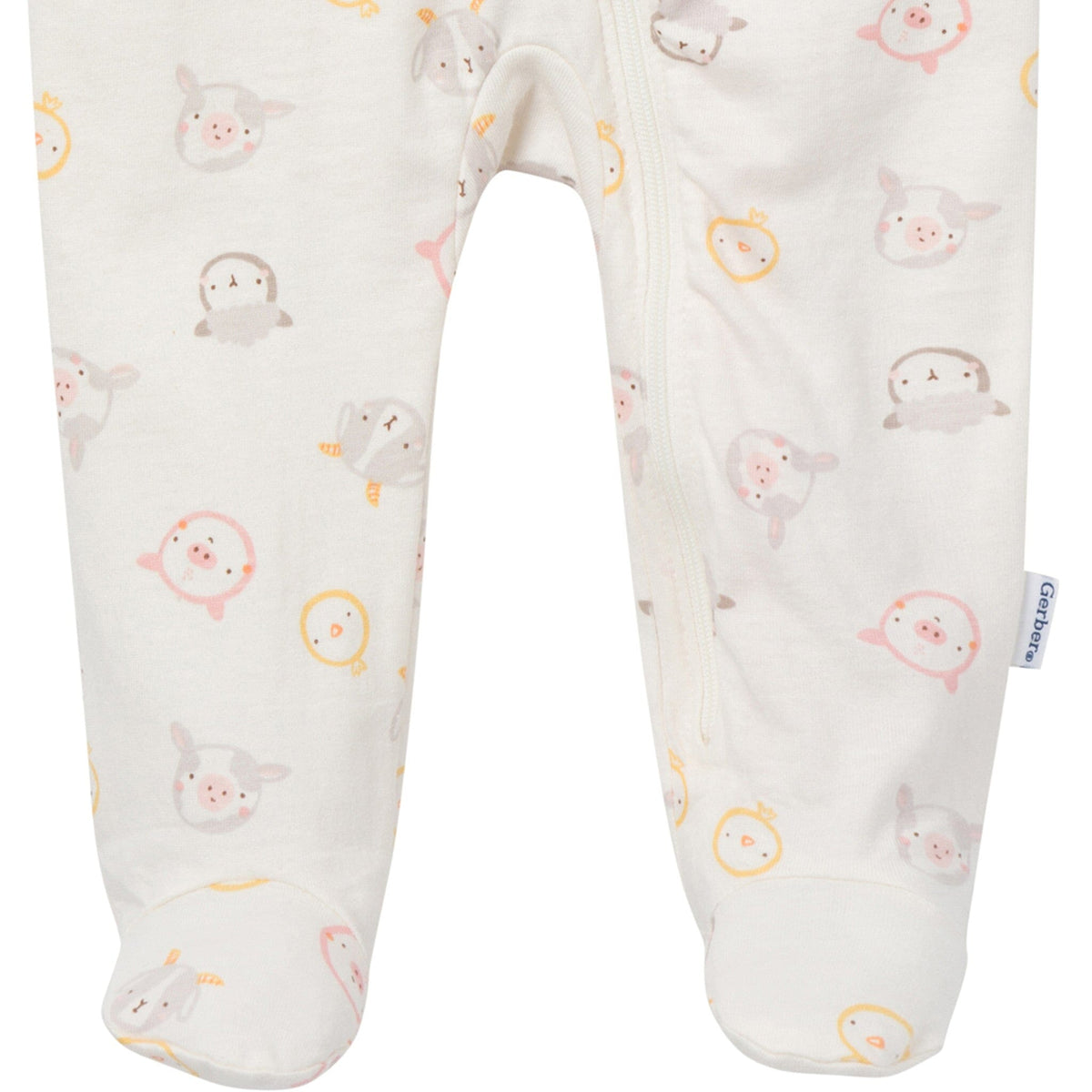 Baby Girls Farm Family Sleep 'N Play Sleepwear Gerber® 