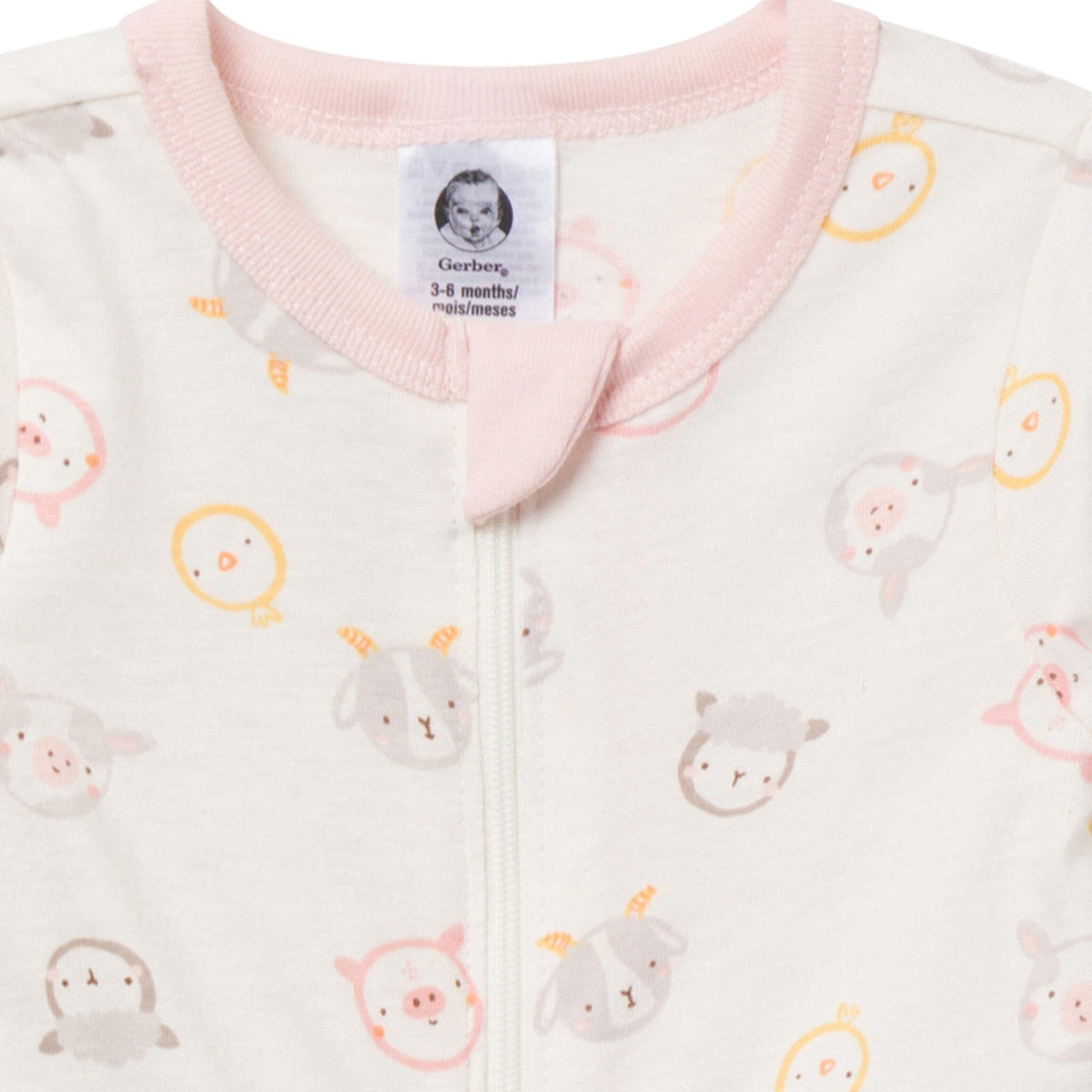 Baby Girls Farm Family Sleep 'N Play Sleepwear Gerber® 