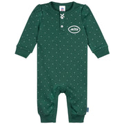 Baby Girls New York Jets Footless Pajamas Sleepwear NFL 