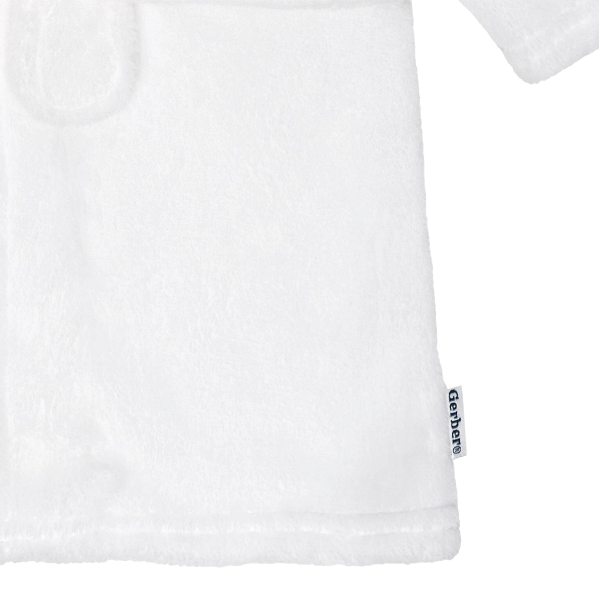 Baby Girls White Unicorn Robe