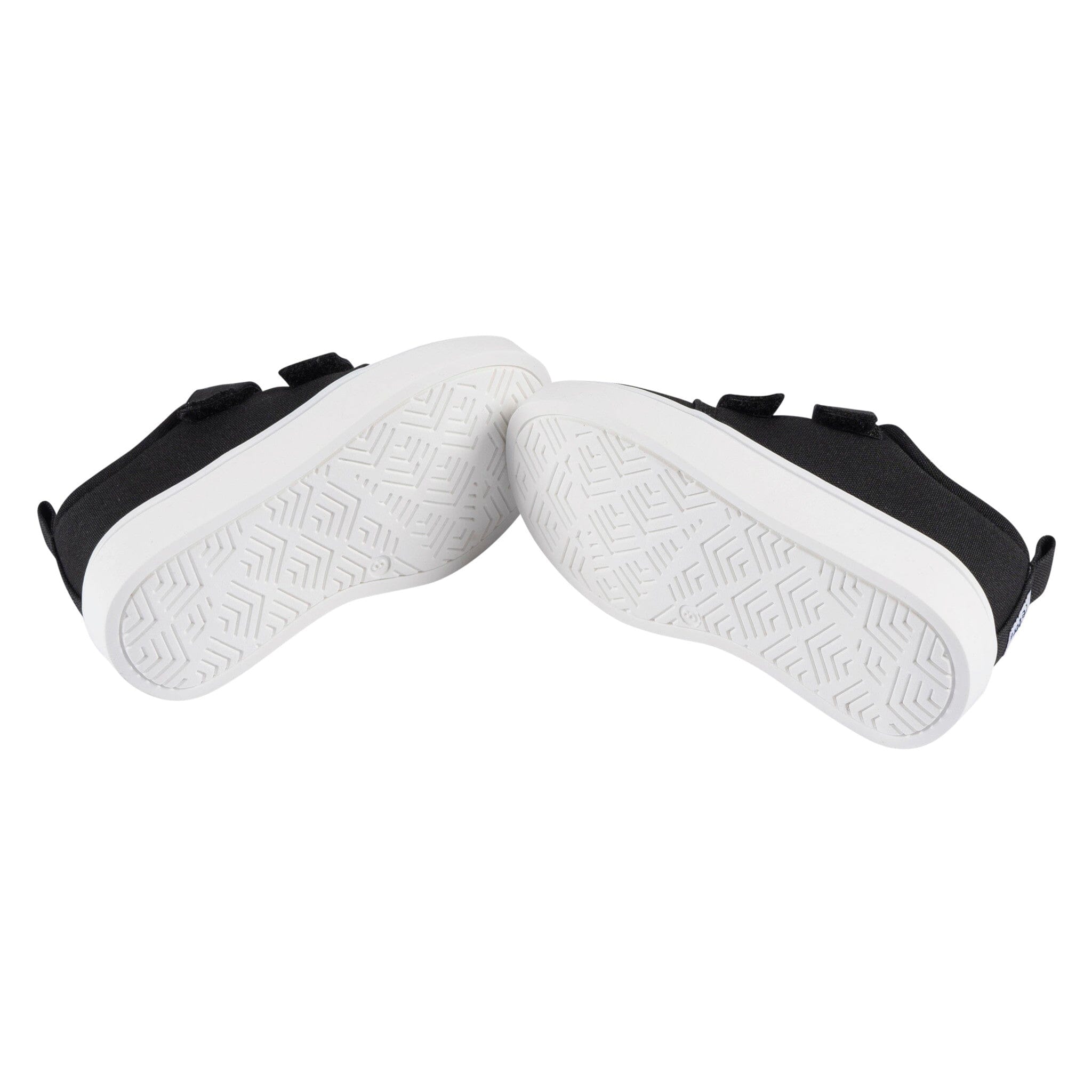 Baby Neutral Black Hook & Loop Sneaker