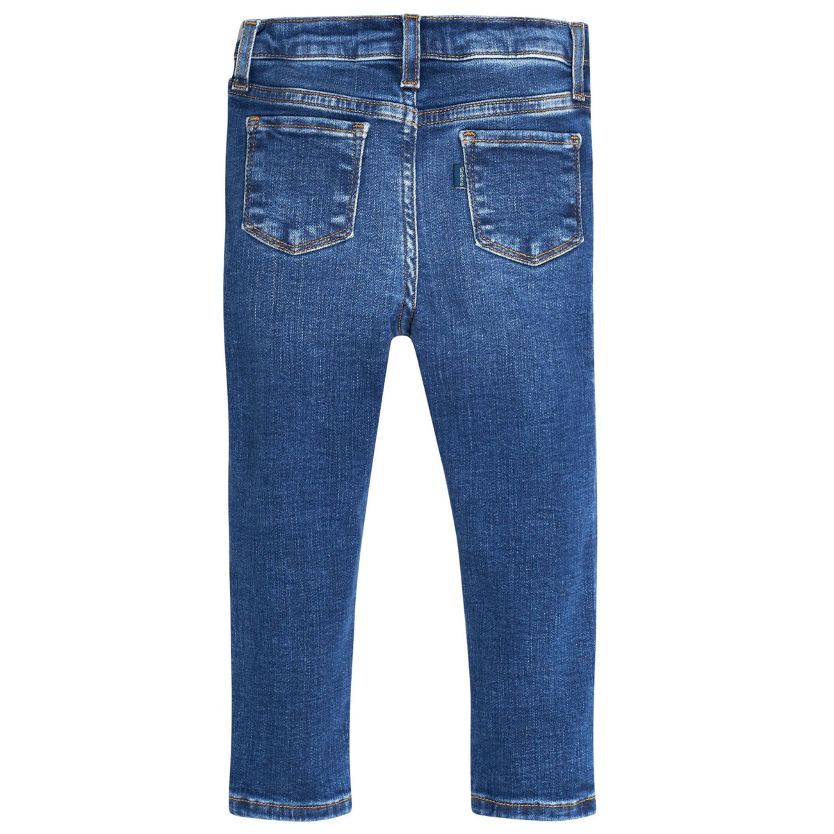 Infant and Toddler Neutral Blue Jeggings