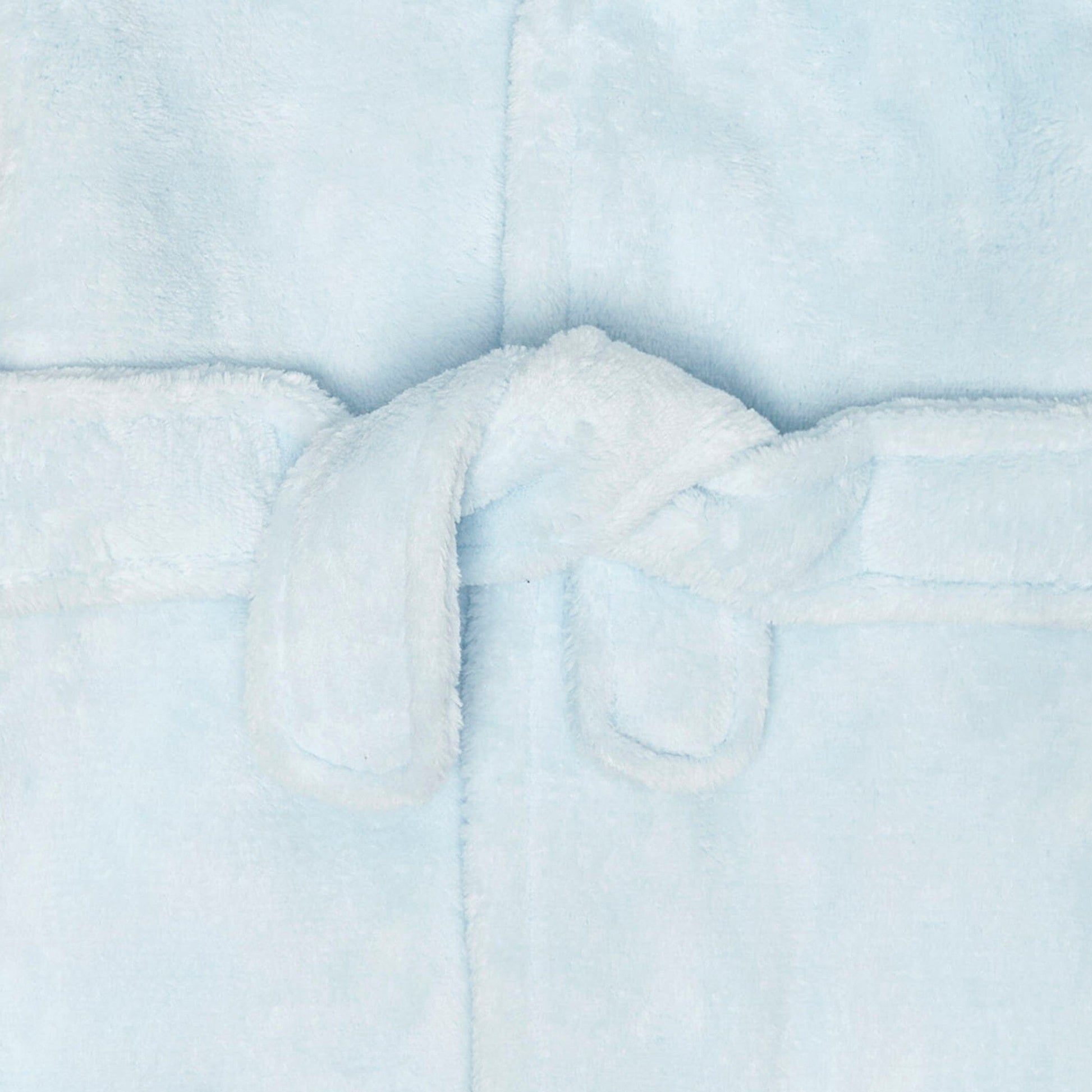 Baby Neutral Blue Penguin Robe