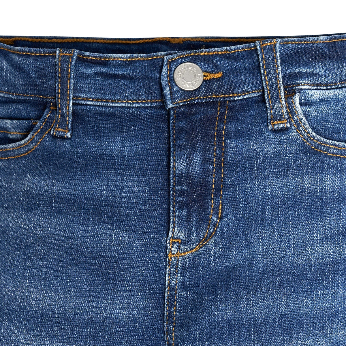 Infant and Toddler Neutral Blue Straight Fit Jeans