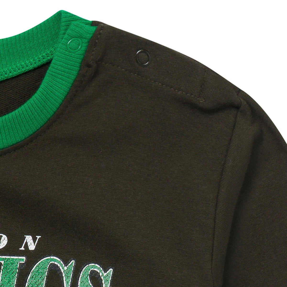 Baby Neutral Boston Celtics Sweatshirt Bubble Romper Rompers Gerber® 