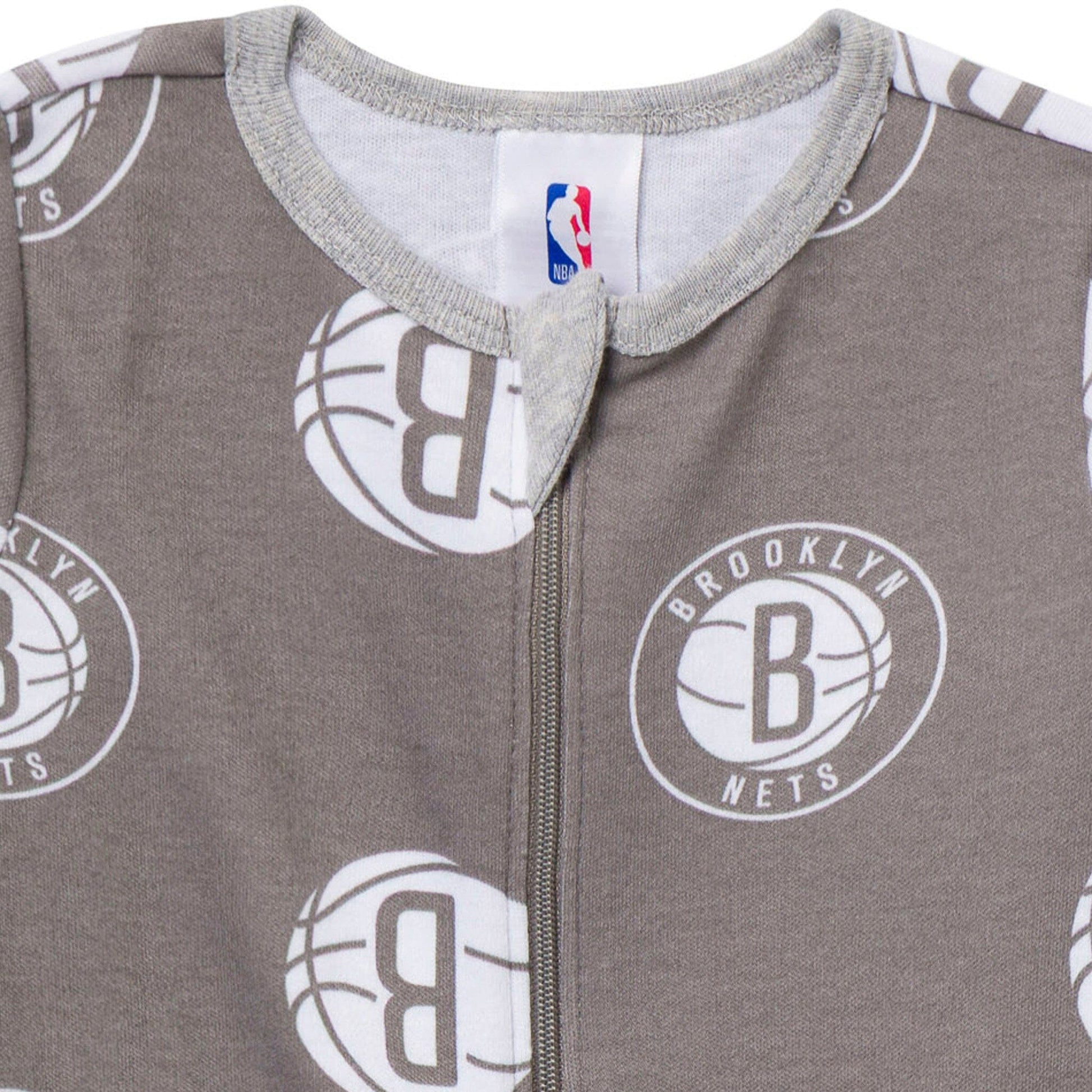 Baby Neutral Brooklyn Nets Sleep 'N Play Sleepwear Gerber® 