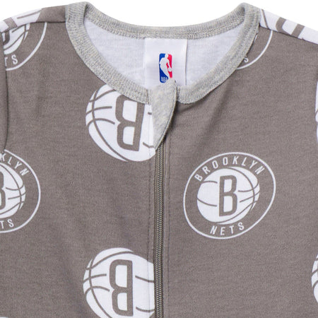 Baby Neutral Brooklyn Nets Sleep 'N Play