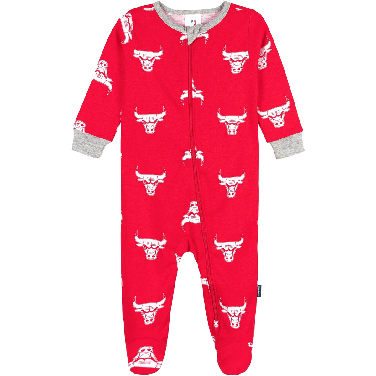 Baby Neutral Chicago Bulls Sleep 'N Play Sleepwear Gerber® 