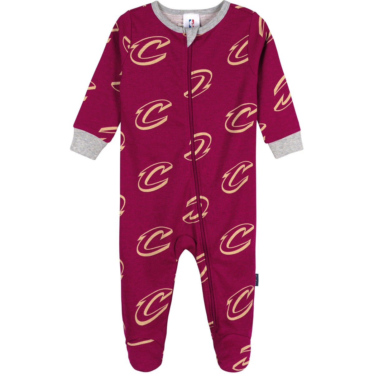 Baby Neutral Cleveland Cavaliers Sleep 'N Play Sleepwear Gerber® 