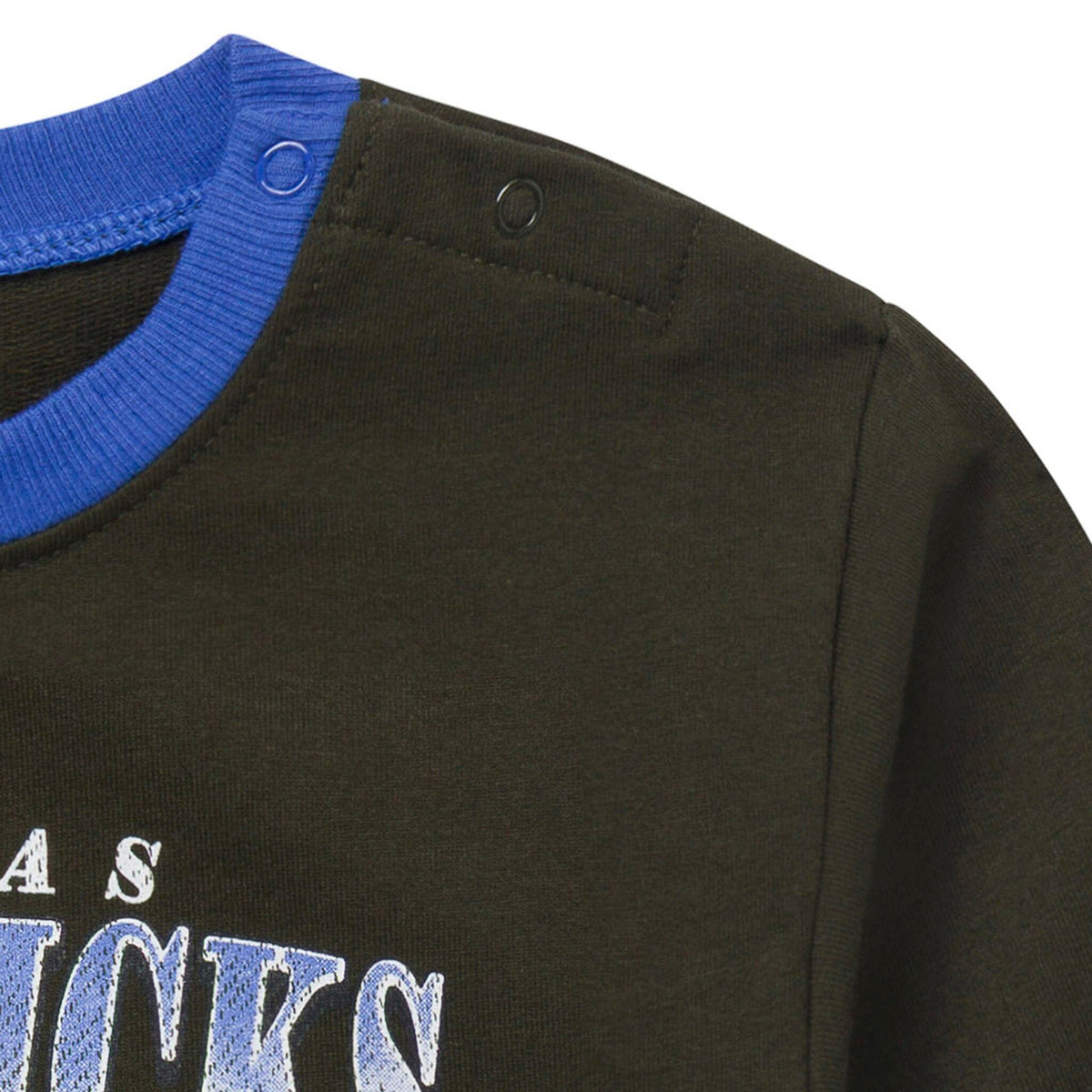 Baby Neutral Dallas Mavericks Sweatshirt Bubble Romper Rompers Gerber® 