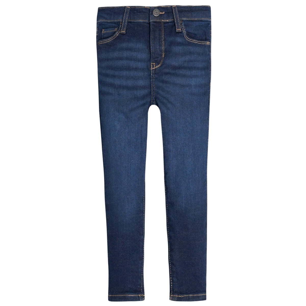 Infant and Toddler Neutral Dark Blue Jeggings