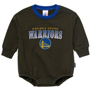 Baby Neutral Golden State Warriors Sweatshirt Bubble Romper Rompers Gerber® 