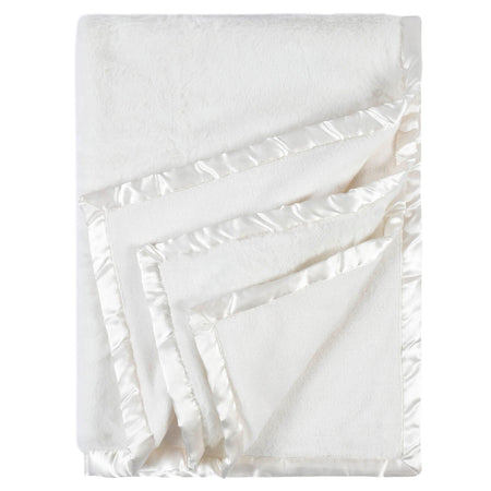 Baby Neutral Ivory Plush Blanket
