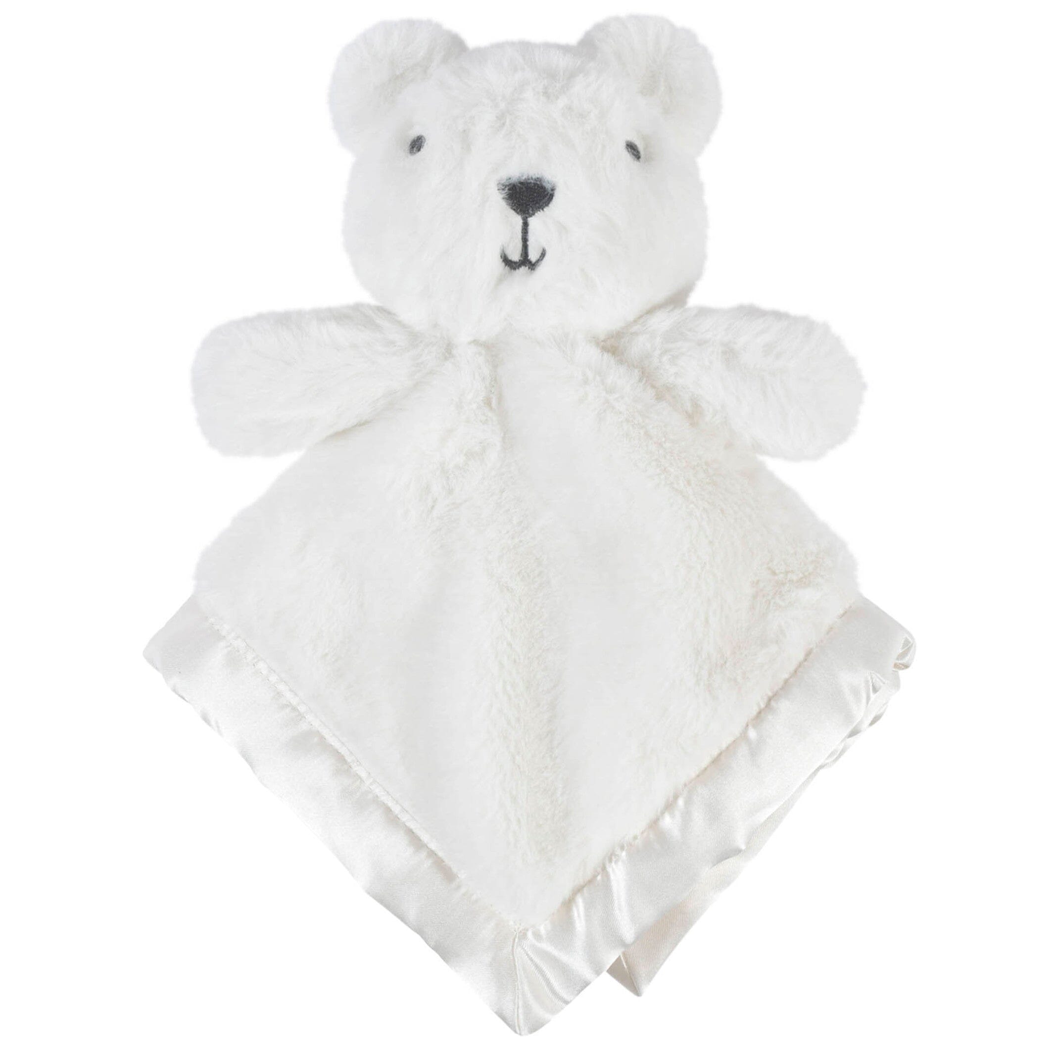 Embroidered Neutral Ivory Security Blanket