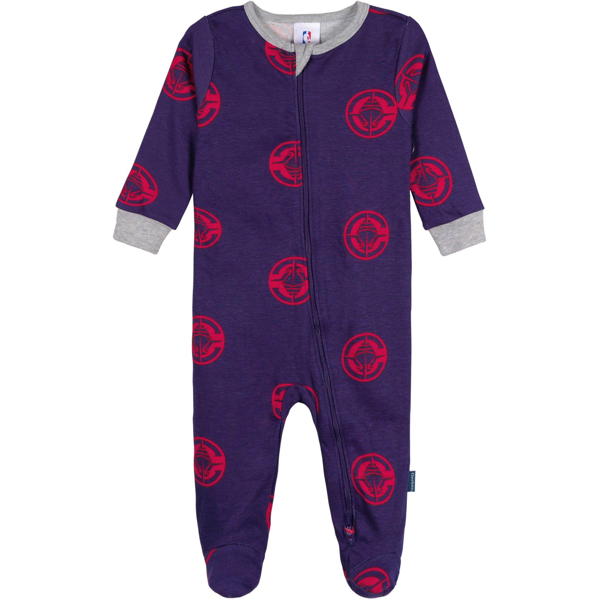 Baby Neutral Los Angeles Clippers Sleep 'N Play Sleepwear Gerber® 