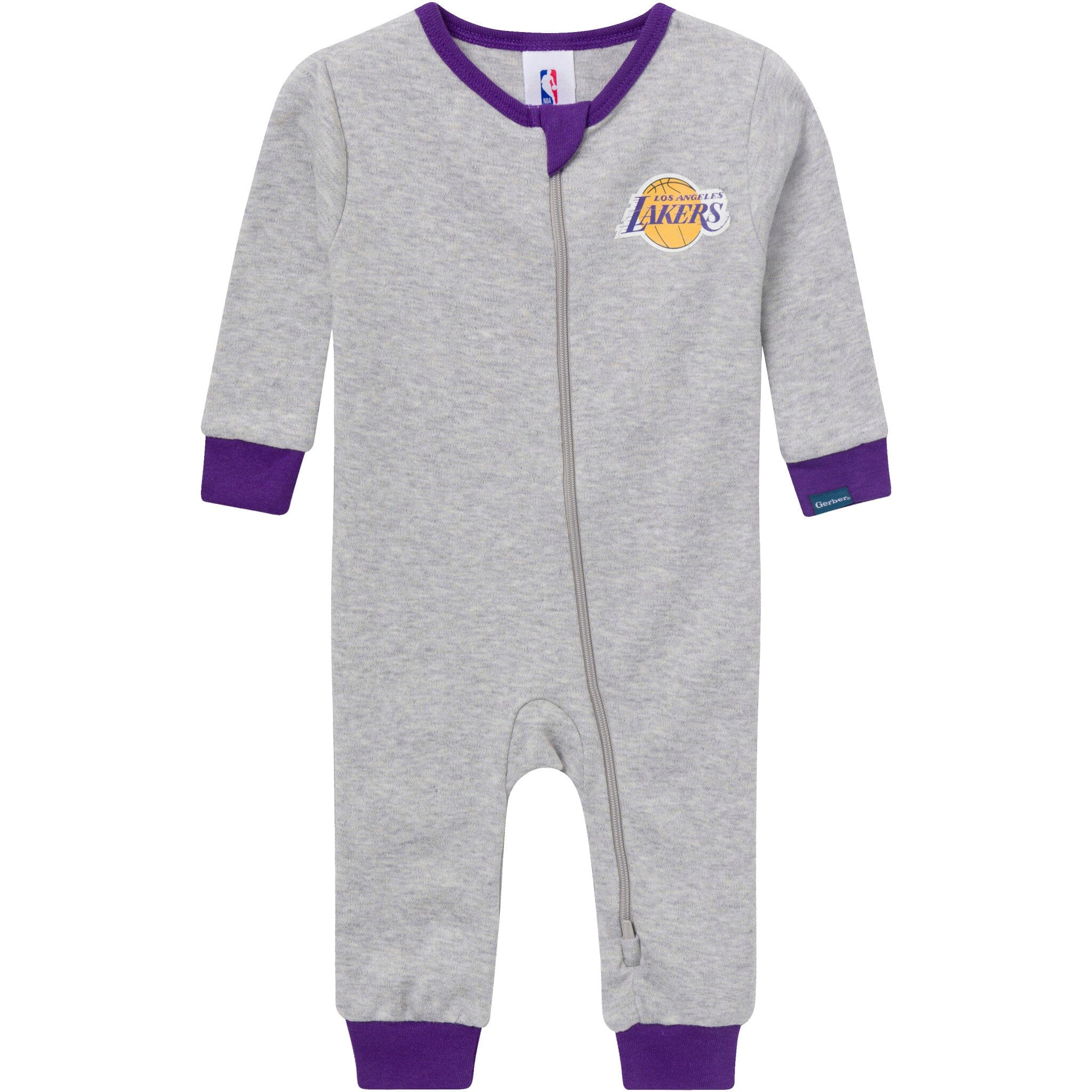 Baby Neutral Los Angeles Lakers Footless Pajamas Sleepwear Gerber® 
