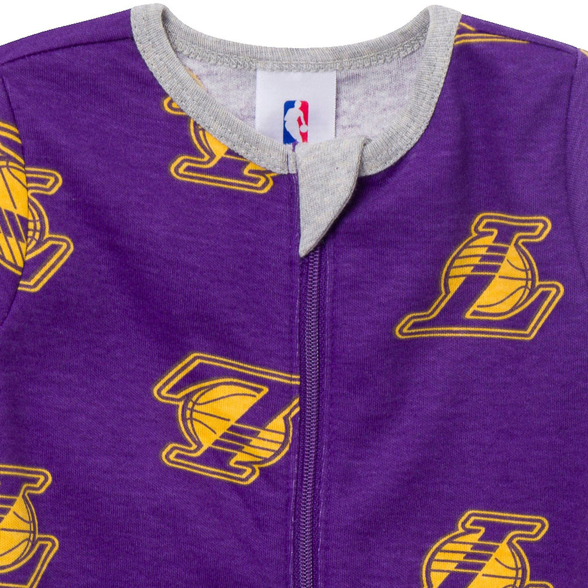 Baby Neutral Los Angeles Lakers Sleep 'N Play Sleepwear Gerber® 