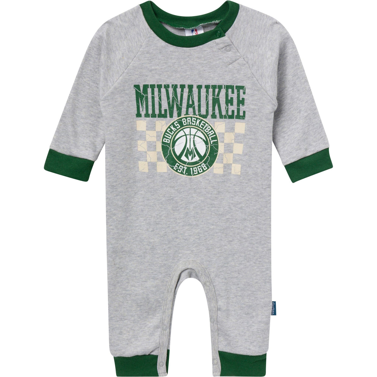 Baby Neutral Milwaukee Bucks Romper Rompers Gerber® 