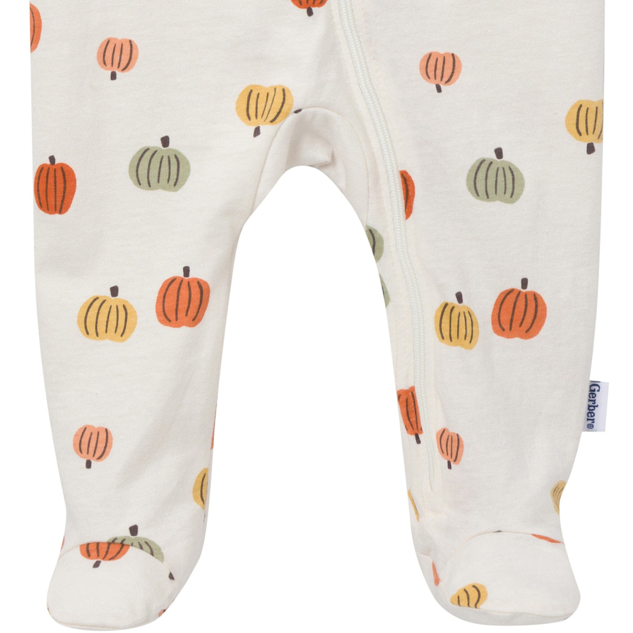 Baby Neutral Multi-Color Pumpkins Sleep 'N Play Sleepwear Gerber® 
