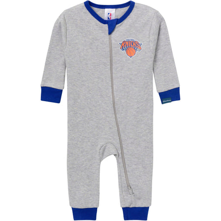 Baby Neutral New York Knicks Footless Pajamas